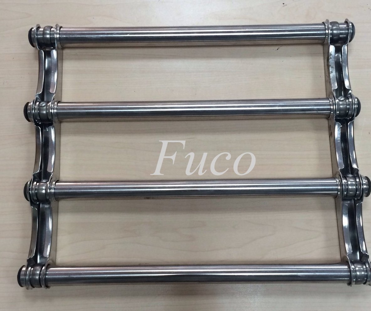 Cửa cuốn song ngang ống tròn 19 và phi 21, INOX 201 và INOX 304
