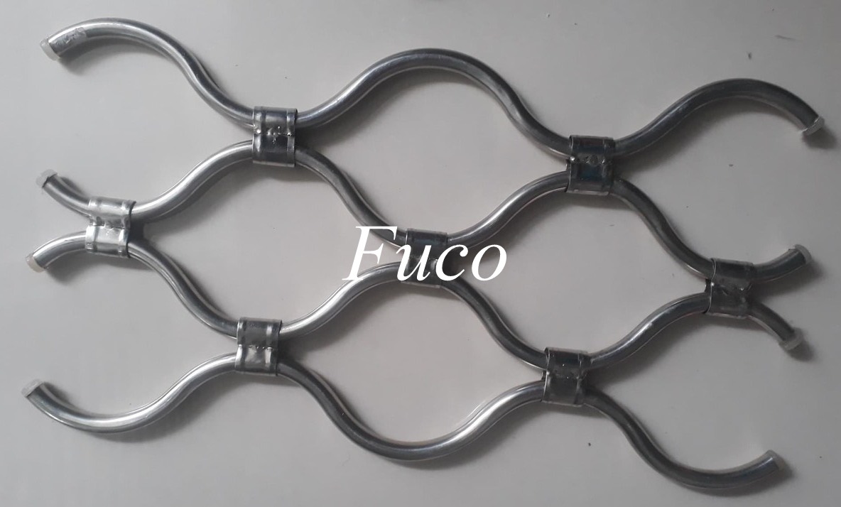 Cửa cuốn mắt võng sơn tĩnh điện và INOX 304