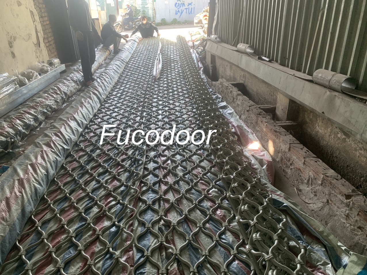 Cửa cuốn Mắt lưới inox Fuco, Cửa cuốn Mắt lưới inox Fucodoor, Cửa cuốn Mắt lưới Fucodoor tại Điện Biên