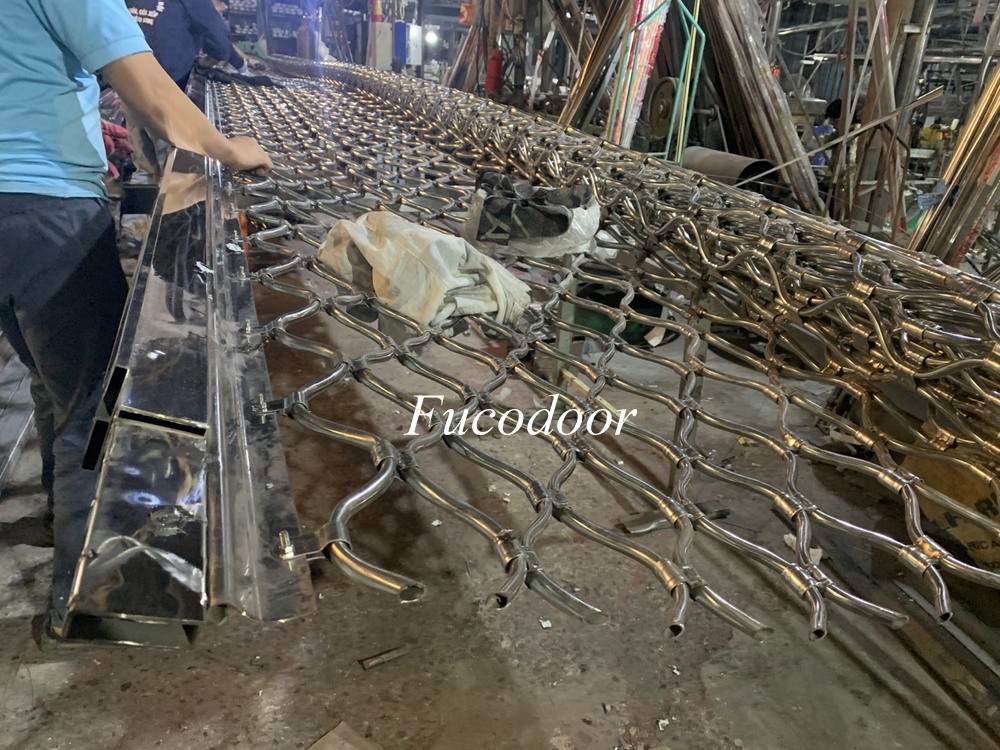 Lắp đặt cửa cuốn Mắt Võng, Cửa cuốn Mắt Võng INOX Hà Nội, Cửa cuốn lưới inox