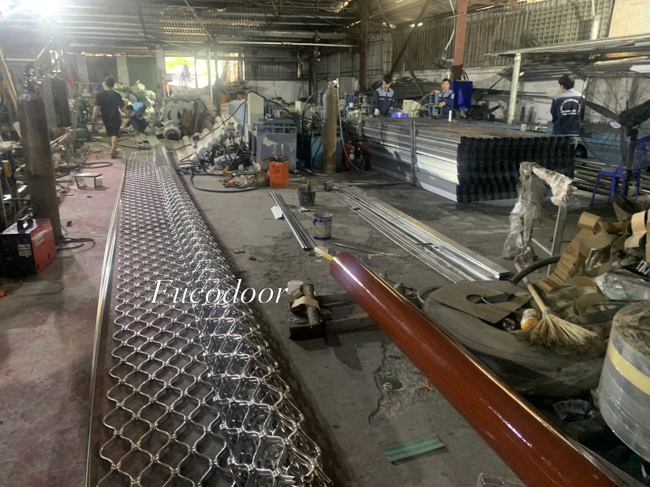 Lắp đặt cửa cuốn Mắt Võng, Cửa cuốn Mắt Võng INOX Hà Nội, Cửa cuốn lưới inox