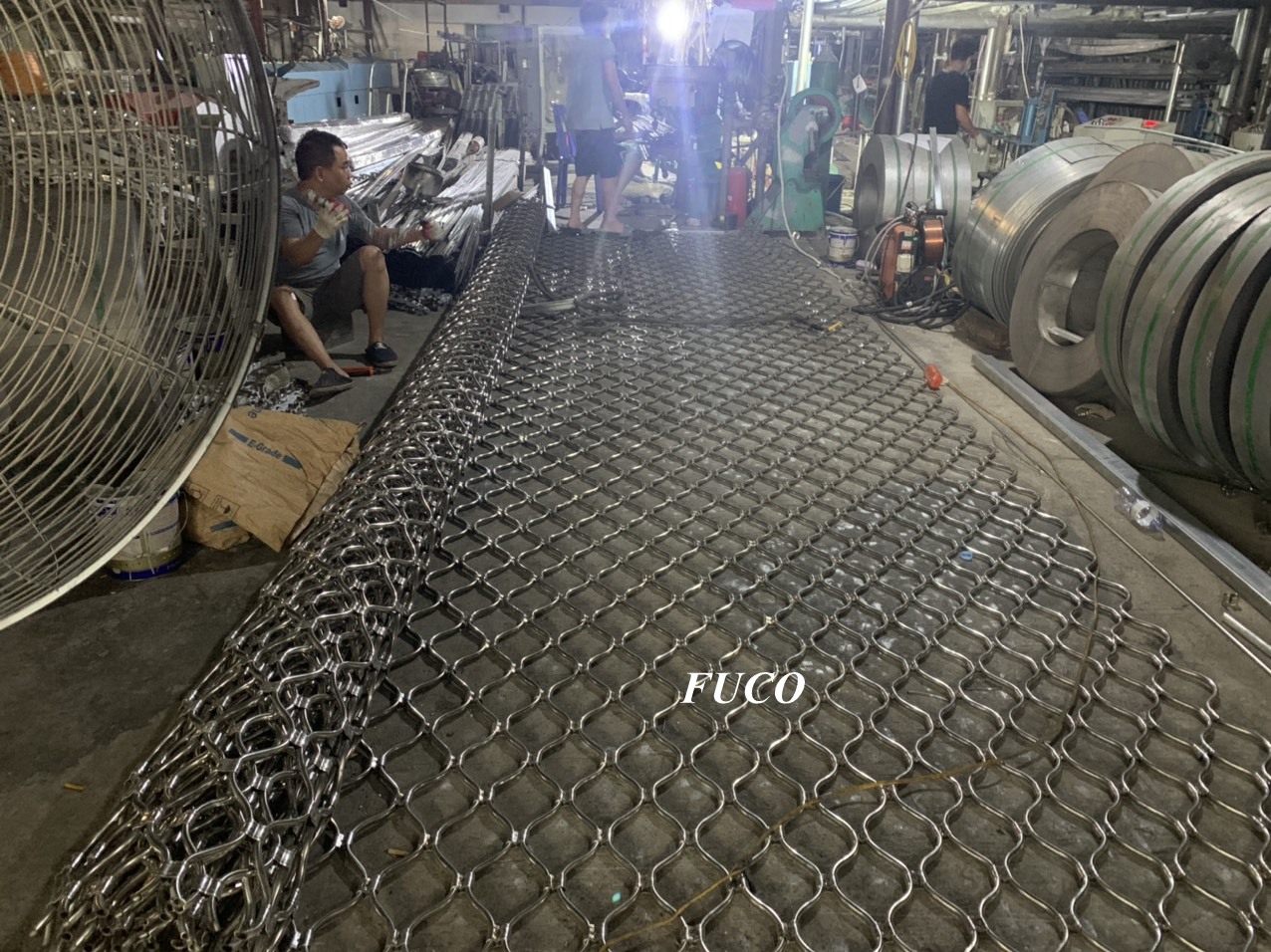 Lắp đặt cửa cuốn Mắt Võng, Cửa cuốn Mắt Võng INOX Hà Nội, Cửa cuốn lưới inox
