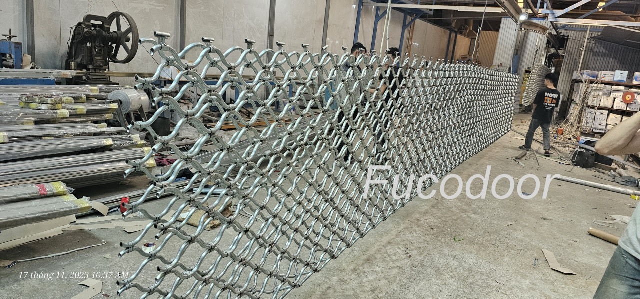 Cửa cuốn Mắt lưới inox Fuco, Cửa cuốn Mắt lưới inox Fucodoor, Cửa cuốn Mắt lưới Fucodoor tại Điện Biên