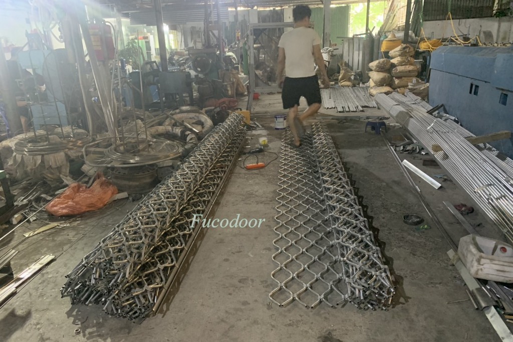 Cửa cuốn Mắt Võng tại Hà Nam,  Báo giá cửa cuốn mắc võng