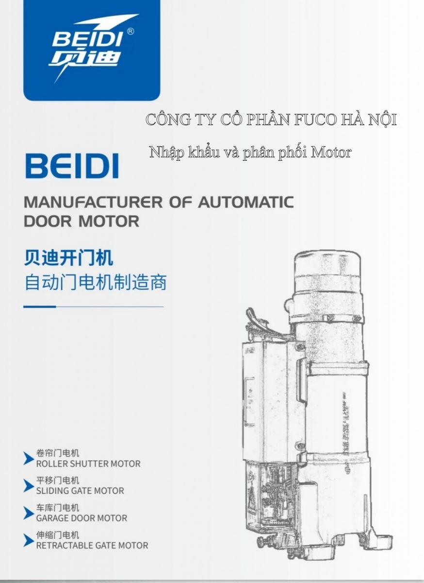 Catalogue motor cửa cuốn YH China