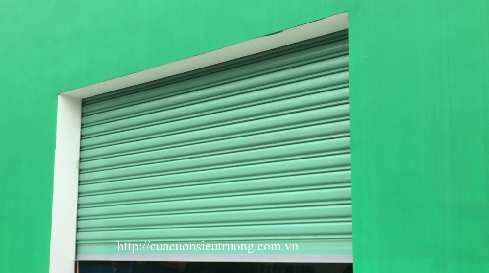Cửa cuốn siêu trường thép mạ màu, cửa cuốn nhà xưởng fuco