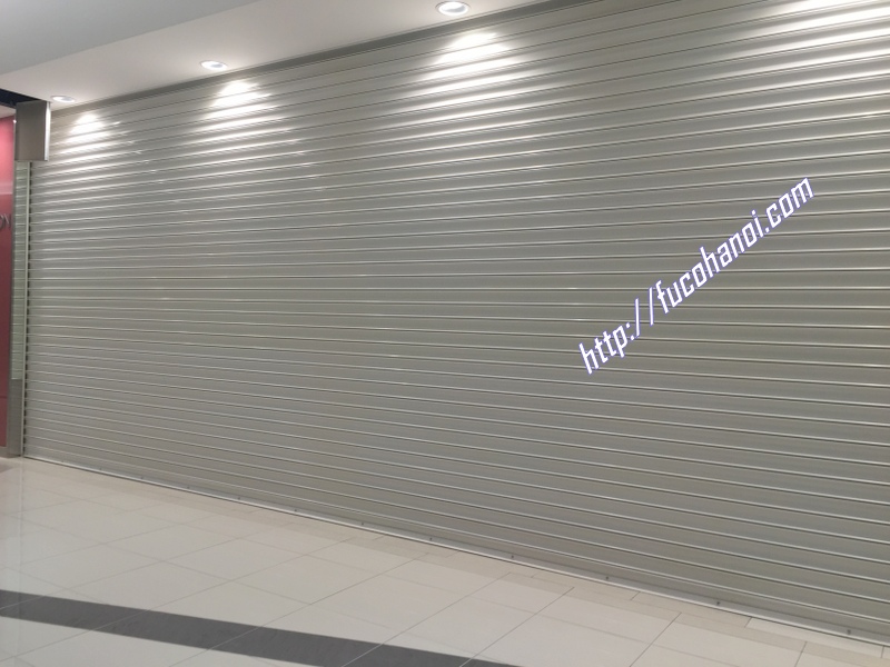 Cửa cuốn siêu trường sơn tĩnh điện dầy 1.3ly