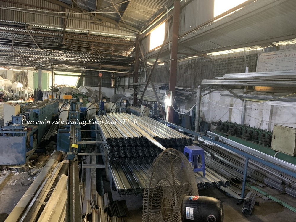 cửa cuốn thép st100, fuco