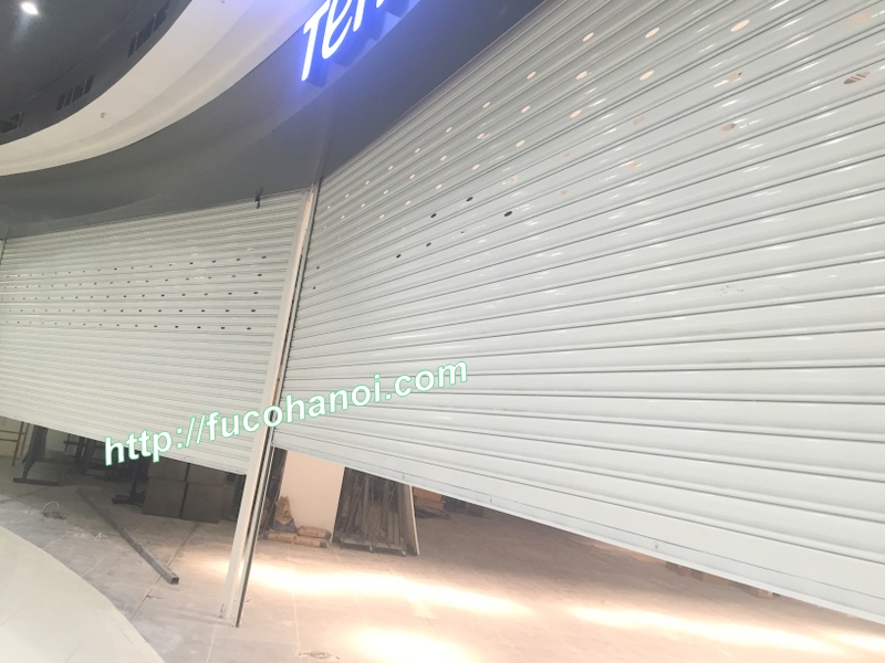 Cửa cuốn siêu trường sơn tĩnh điện, cửa cuốn rộng nhất
