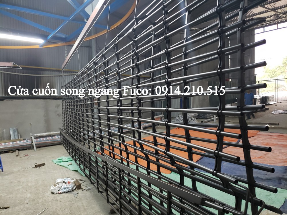 Báo giá cửa cuốn song ngang, Song Ngang nguyên liệu