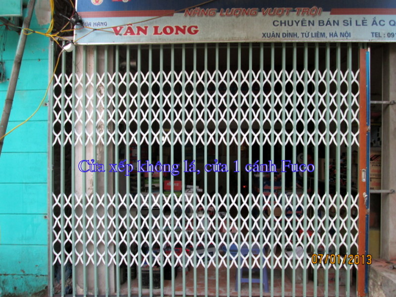 Cửa sắt kéo 1 cánh Đài Loan