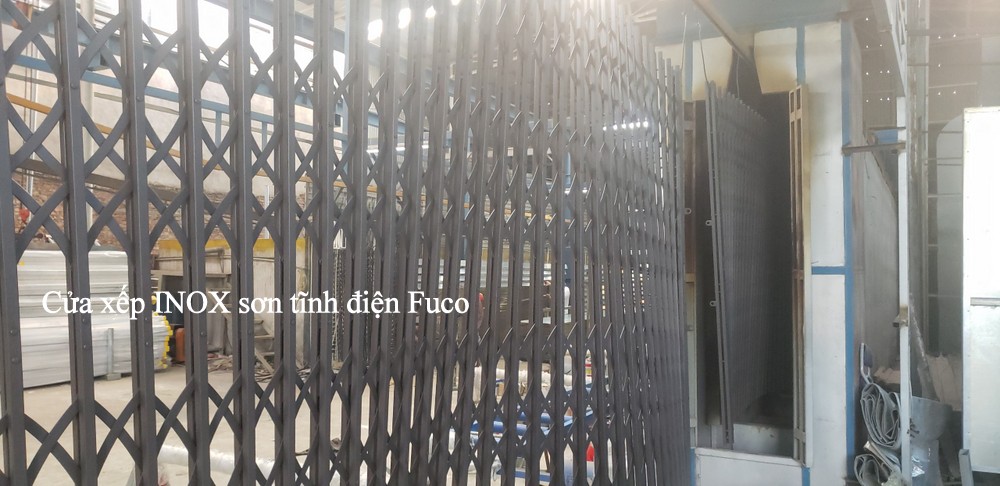 Cửa xếp hộp kẽm, giá cửa xếp cao cấp