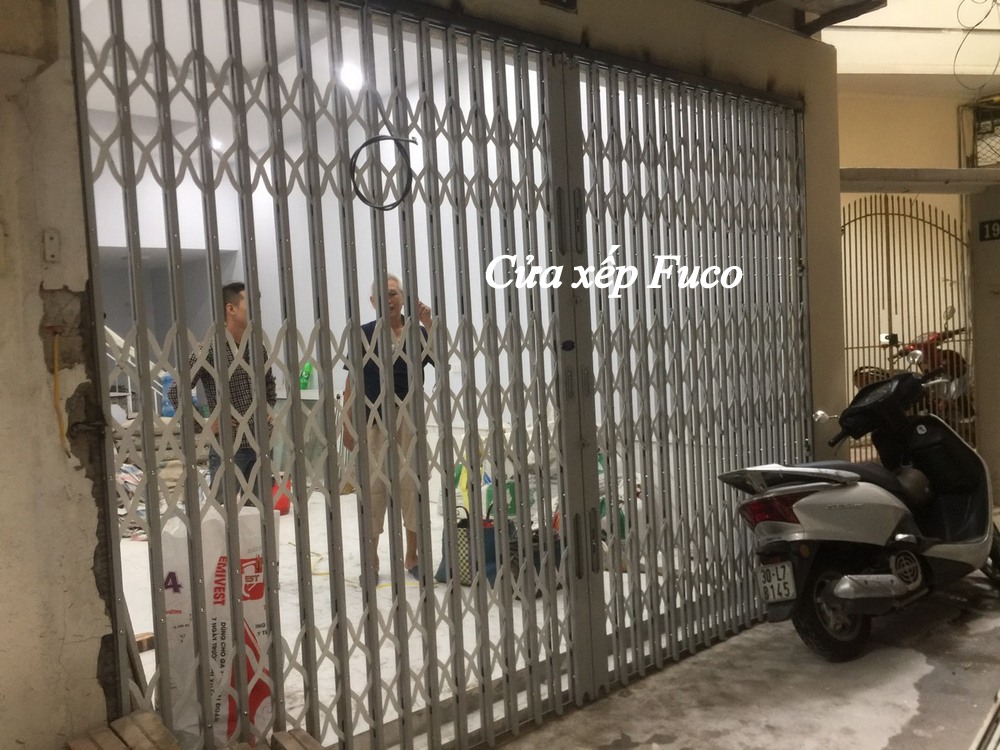 Thi Công Cửa Xếp, Cửa Xếp U Đúc, Cửa Xếp Inox Tại Hà Nội