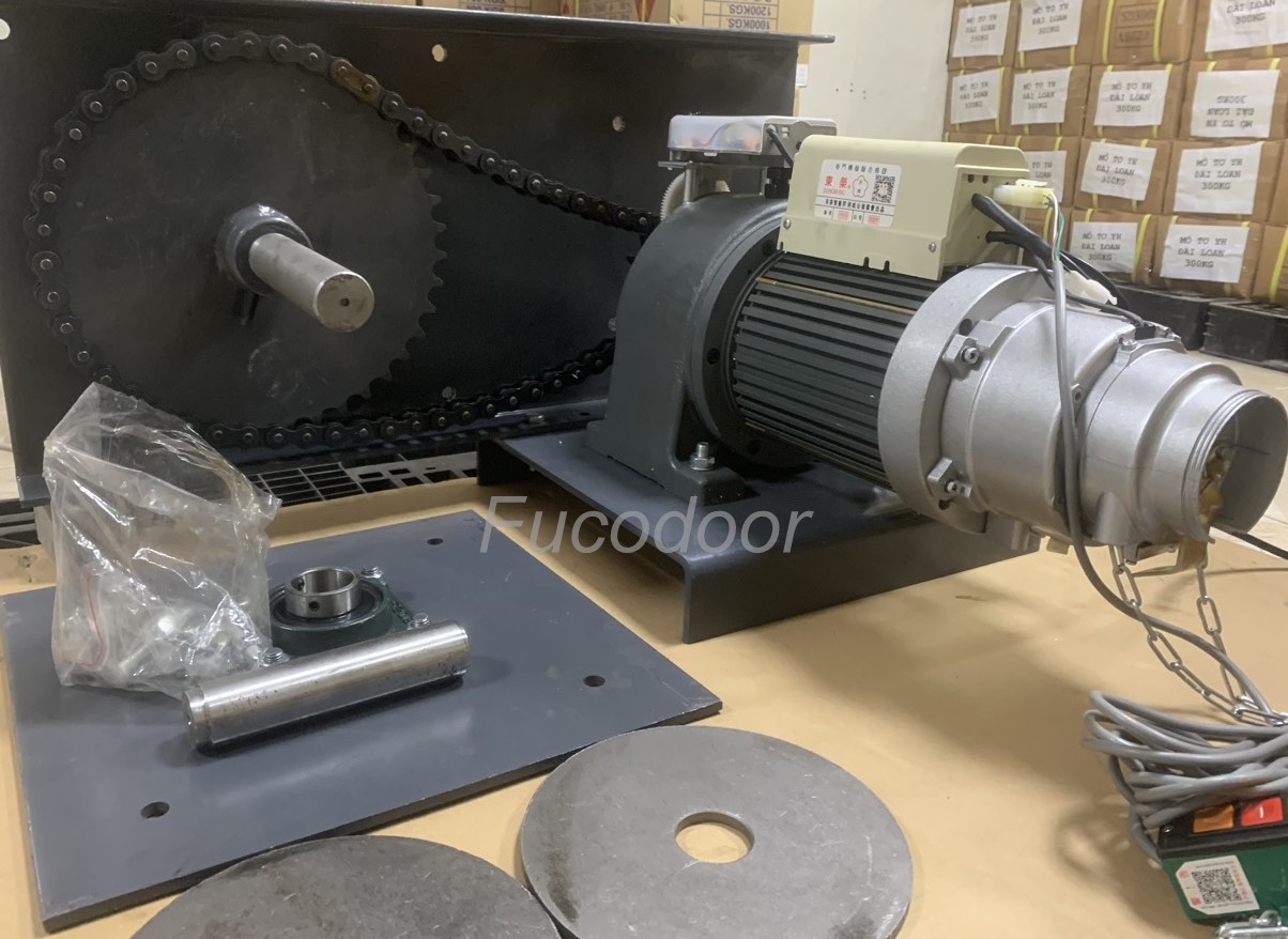 Mô tơ cửa cuốn, Rolling door motor YH. DR 2000kg