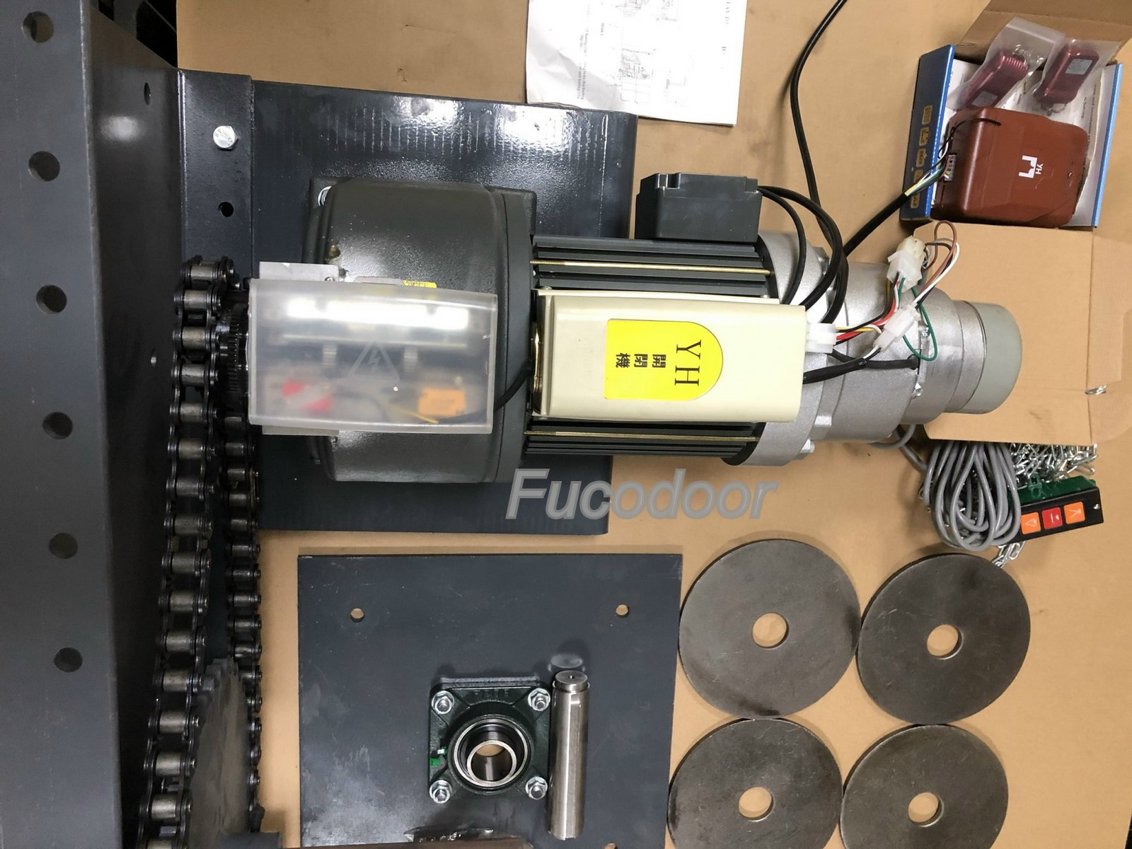 Motor cửa cuốn YH, DR -2000kg