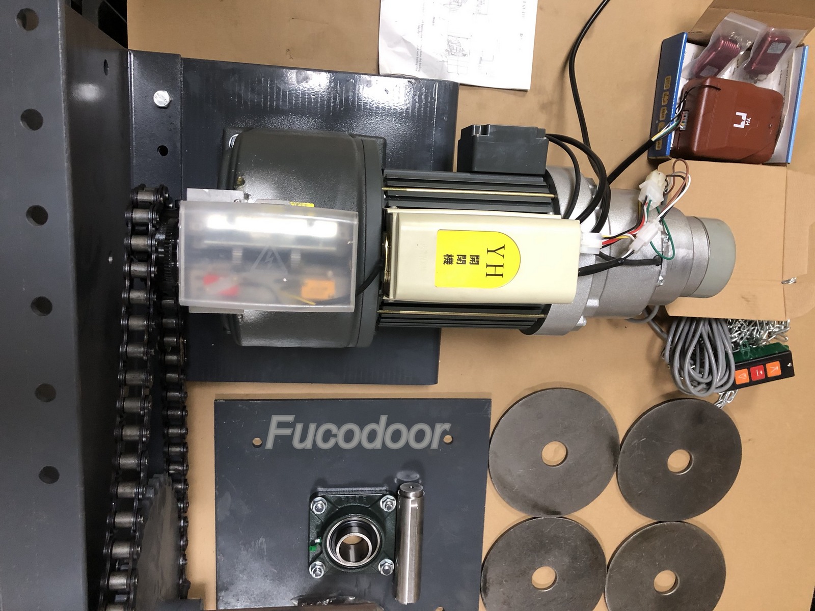 Motor cửa cuốn YH, DR -2000kg