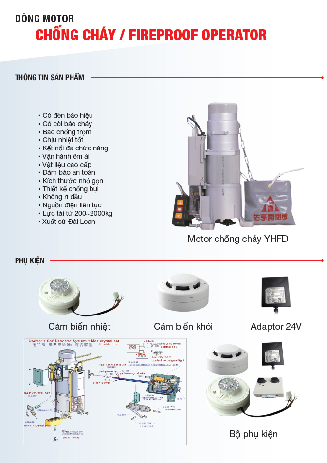 Motor YHFD 300 kg