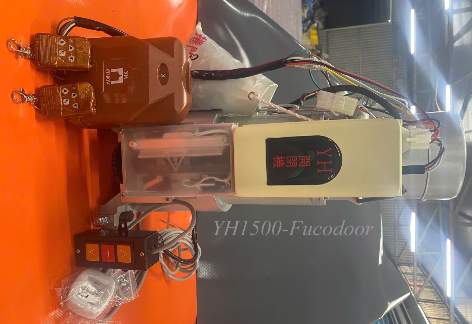 Motor cửa cuốn YH-1500, mẫu Đài Loan