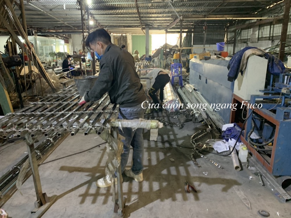 Cửa cuốn khớp thoáng Inox