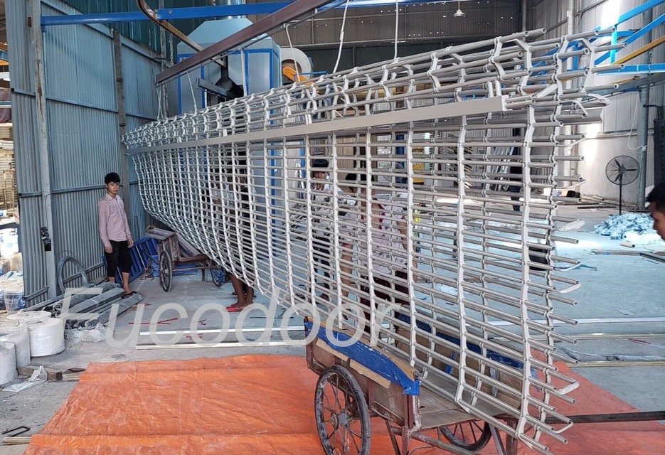 ទ្វារ​រមូរ​ផ្ដេក​ការ៉េ ២០ ទ្វារ​រមូរ​ស្រោប​ម្សៅ សុងង៉ាំង ១៩