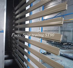 Cửa cuốn siêu trường 2 lớp