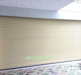 Cửa cuốn siêu trường thép mạ màu dầy 1.2ly