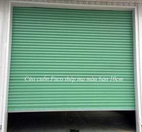 Cửa cuốn siêu trường thép mạ màu dầy 0.9ly
